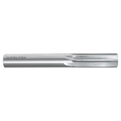 Colton Industrial Tools 74992 | 0.624" Diameter x 0.624" Shank x 1-3/4" LOC x 4" OAL 6 Flute Right Hand Straight Flute Carbide Reamer