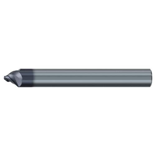 Emuge 1708A.082250 | 1/4" Diameter 82 Degree Point Angle 3 Flute TIALN Coated Chamfer Mill