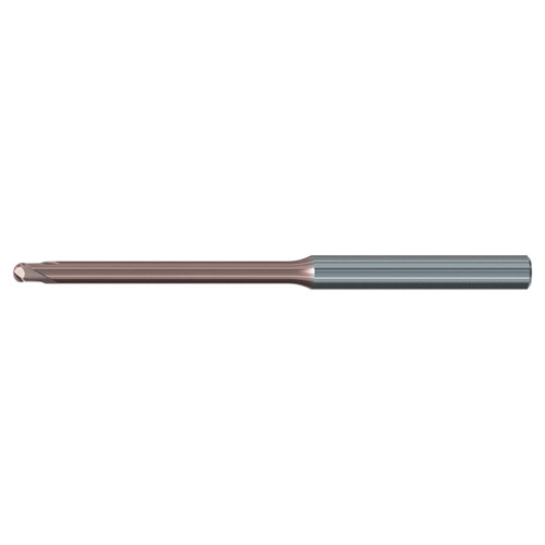 Emuge 3864A.0004 | 0.40mm Diameter 2 Flute TIALN Coated Ball End Mill