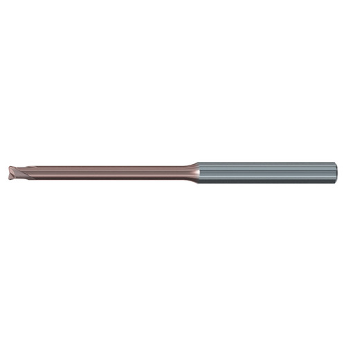 Emuge 3871A.001201 | 1.20mm Diameter 12xD Group Length 2 Flute TIALN Coated Torus End Mill