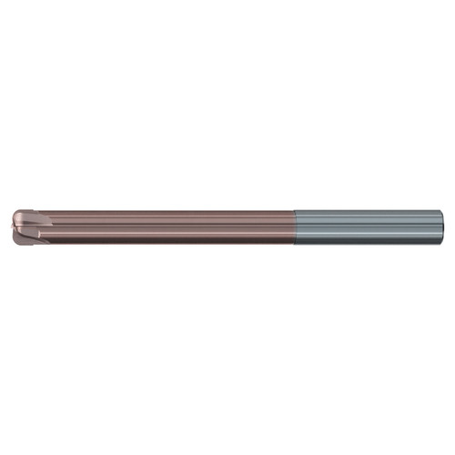 Emuge 3876A.005003 | 5.00mm Diameter 8xD Group Length 4 Flute TIALN Coated Torus End Mill