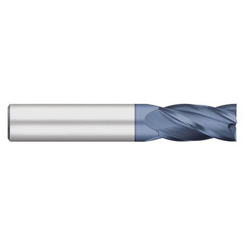 Titan USA TC10545 | 0.172" Diameter x 3/16" Shank x 0.344" LOC x 2.000" OAL 4 Flute Uncoated Carbide Square End Mill