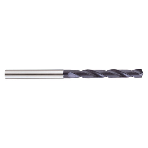 YG1 DTX712221 | 7/19" Diameter x 3/8" Shank x 3" Flute Length x 5-23/64" OAL 2 Flute RCH Coated Carbide Dream Drill