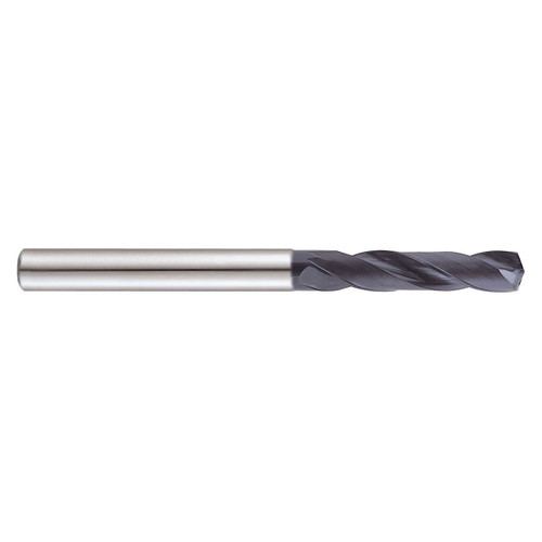 YG1 DTX423026F | 13/32" Diameter x 1/2" Shank x 2-1/6" Flute Length x 4-1/64" OAL 2 Flute RCH Coated Carbide Dream Drill