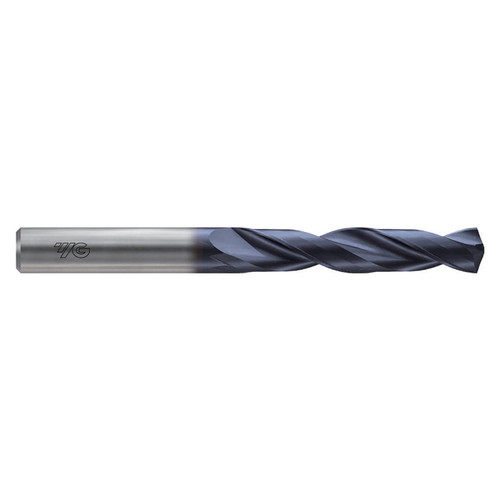 YG1 DB510135 | 17/32" Diameter x 43/78" Shank x 3-3/95" Flute Length x 4-15/17" OAL 2 Flute TiAlN Coated Carbide Dream Drill