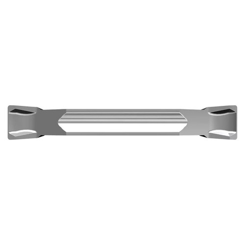 YG1 52000138 | 37/47" Edge Length x 1/64" Radius x 23/73" Thickness 2 Cutting Edge TiAlN Coated Carbide Parting & Grooving Insert