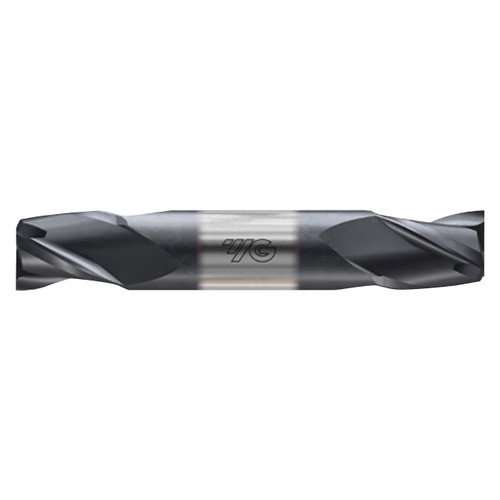 YG1 G9H82008N | 1/8" Diameter x 1/8" Shank x 1/4" LOC x 1-1/2" OAL x 30 Degree Helix Angle 3 Flute X-Coated Carbide G9H82 Double Ended Square End Mill