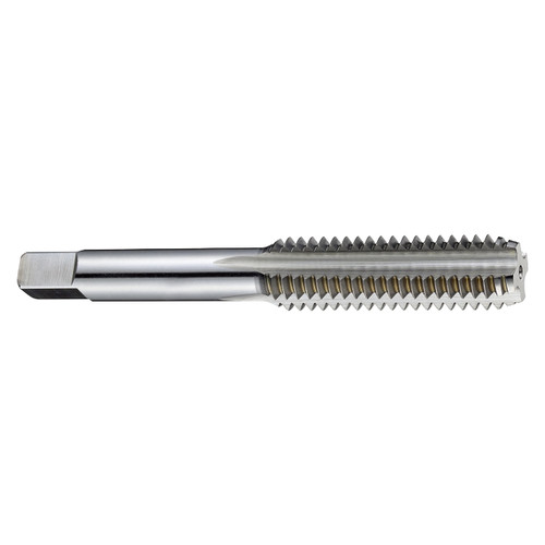 YG1 T7A15748 | M22 Size x 0.866" Diameter x 0.697" Shank x 4.690" OAL 4 Flute Bright Coated HSS Bottoming Hand Tap