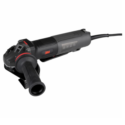 3M 7100336685 | 5/8-11" Size x 5.000" Diameter Black Gray Color Electric Angle Grinder