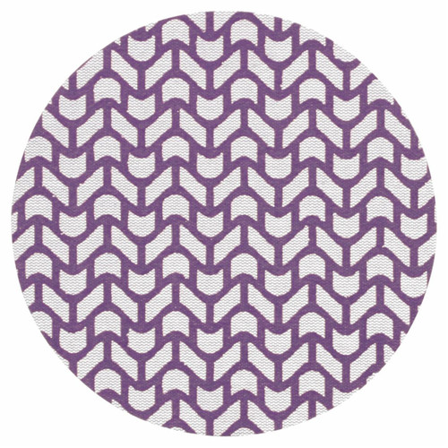 3M 7100288132 | 6.000" Diameter x 240+ Grit 120000 RPM Precision Shaped Ceramic Net Disc - Purple