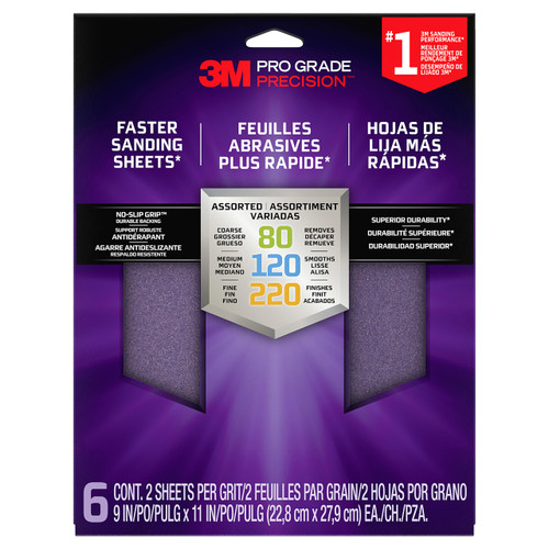 3M 7100335458 | 5.000" Diameter x 800+ Grit 120000 RPM Precision Shaped Ceramic Paper Disc - Purple