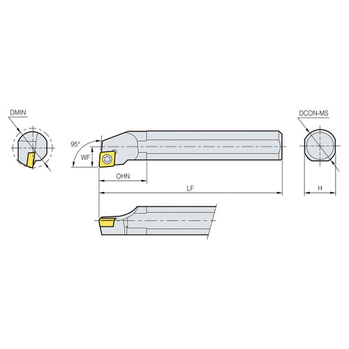 Korloy 1-06-014779 | Indexable Boring Bar