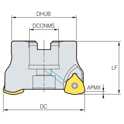 Korloy 1-06-021251 | HRMD Cutter