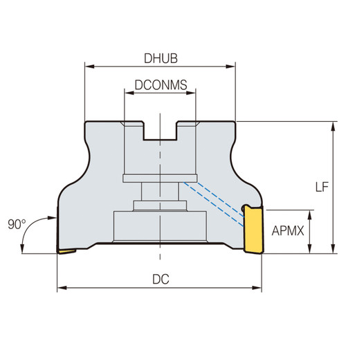 Korloy 1-06-054203 | TP2P Tangen Pro Cutter