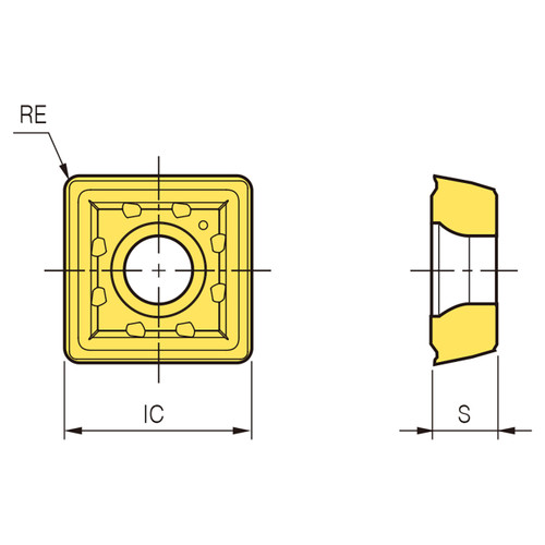 Korloy 1-02-052232 | PC5335 Grade King Drill Insert