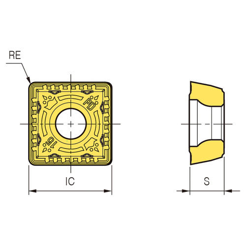 Korloy 1-02-045652 | PC5300 Grade King Drill Insert