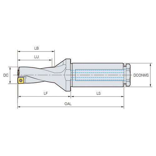 Korloy 1-06-044323 | King Drill Holder