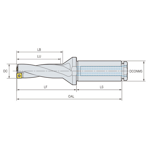 Korloy 1-06-044407 | King Drill Holder