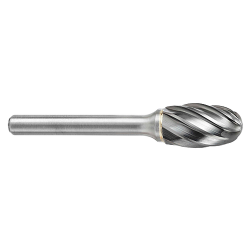 ATA SGSPRO 29048 | 9.60mm Cutter Diameter x 6.00mm Shank x 60.00mm OAL x 16.00mm LOC Non-Ferrous Brazed SE-3M Oval Burr