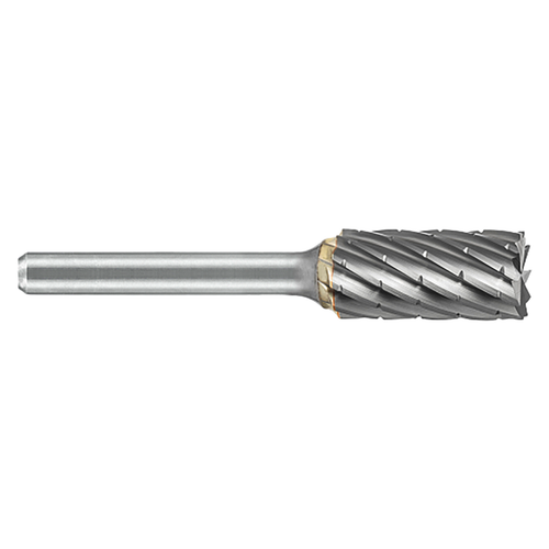 ATA SGSPRO 19609 | 5/8" Cutter Diameter x 1/4" Shank x 2-3/4" OAL x 1" LOC Brazed SB-6 Cylinder with End Cut Burr