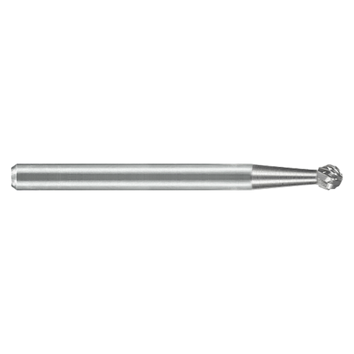 ATA SGSPRO 19213 | 1/8" Cutter Diameter x 1/8" Shank x 1-1/2" OAL x 3/32" LOC High Temp Alloy Solid SD-42 Ball Burr
