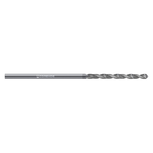 CoreHog C98613 | 3/8" Size x 3/8" Drill Diameter x 3/8" Shank x 1-1/2" Flute Length x 118 Degree Point Angle 2 Flute DLC Coated solid carbide Jobber Length Drill Bit