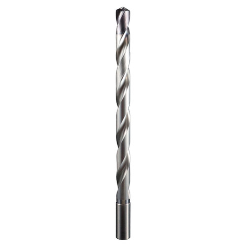 SGS 66793 | 0.449" Diameter x 0.472" Shank x 8.268" OAL x 137 Degree 2 Flute TX (Ti-NAMITE-X) Coated Extra Long Drill Bit