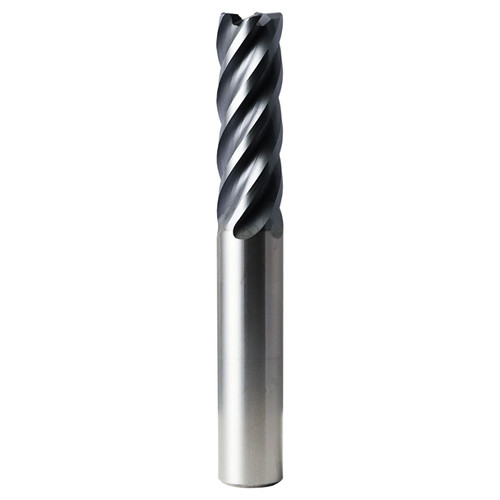 SGS 37546 | 0.500" Diameter x 0.500" Shank x 1.500" LOC x 3.500" OAL x 0.090" Radius 5 Flute AlTiN (Ti-NAMITE-A) Coated Corner Radius End Mill