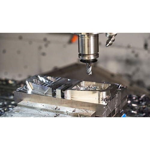 SGS 47802 | 6.00mm Diameter x 6.00mm Shank x 13.00mm LOC x 57.00mm OAL x 0.50mm Radius x 34-38 Degree Helix Angle 4 Flute MN (MEGACOAT NANO) Coated Carbide Corner Radius End Mill