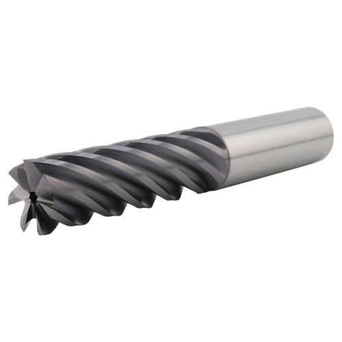 SGS 77340 | 0.500" Diameter x 0.500" Shank x 1.250" LOC x 3.250" OAL 7 Flute AlTiN (Ti-NAMITE-A) Coated Square End Mill