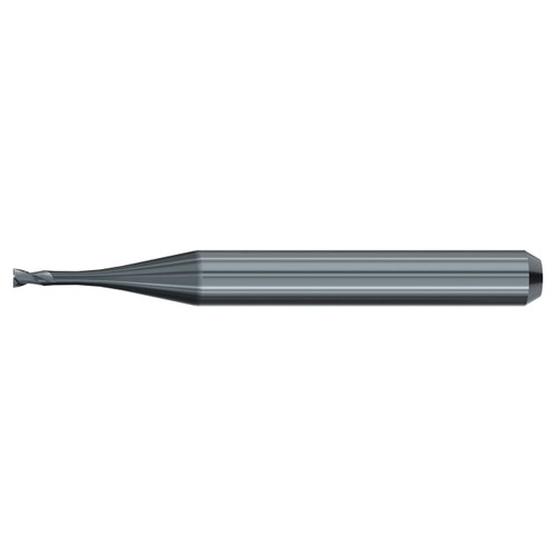 Emuge 2603L.100610 | 1.00mm Cutting Diameter x 57.00mm OAL 2 Flute ALCR Coated Flat End Mill