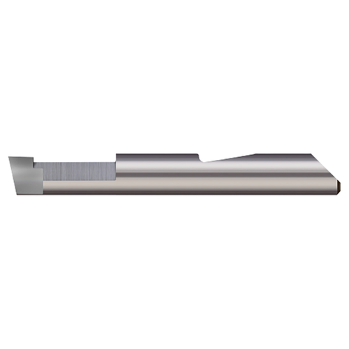 Micro 100 QBRKM-2113512 | 0.187" Minimum Bore Diameter x 0.472" Maximum Bore Depth x 3/16" Shank x 1-1/2" OAL Uncoated Quick Change Broaching Tool