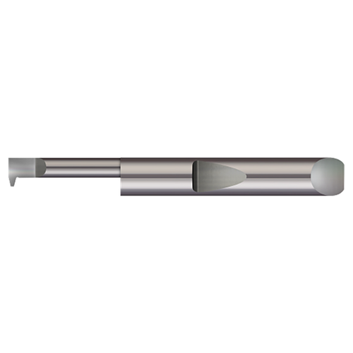 Micro 100 QIAT2-2000-10 | 0.400" Minimum Bore Diameter x 2.000" Maximum Bore Depth x 1/2" Shank x 3-1/2" OAL Uncoated Quick Change Threading Tool
