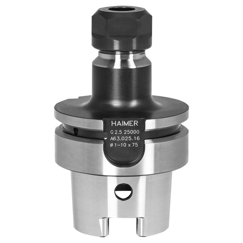 Haimer A63.024.40 | 130.00mm Length ZG130 HSK-A63 ER40 Collet Chuck