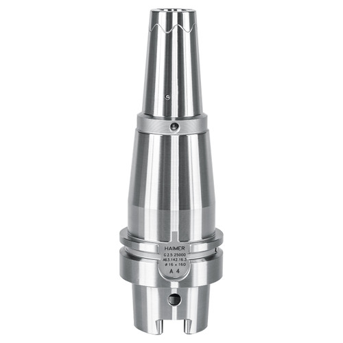 Haimer A63.142.1/4Z.3 | 1/4" Diameter x 160.00mm Length Oversize HSK-A63 Power Shrink Chuck