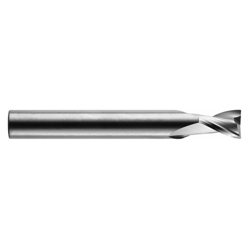 RobbJack A1-201-12 | 0.375" Diameter x 0.375" Shank x 2.500" OAL x 0.010" Chamfer 2 Flute A1-201 Uncoated Square End Mill