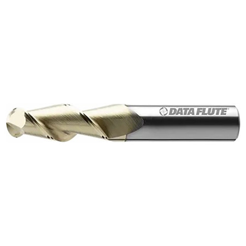 Data Flute 33424-86-D | ARFBNST20250C5 1/4" Diameter x 1/4" Shank x 3/8" LOC x 2-1/2" OAL C5 Coated Ball End Mill