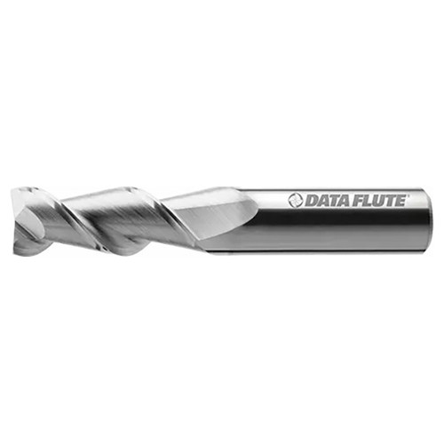 Data Flute 32837-00-D| ARFST20187 3/16" Diameter x 3/16" Shank x 5/16" LOC x 2" OAL Uncoated Square End Mill