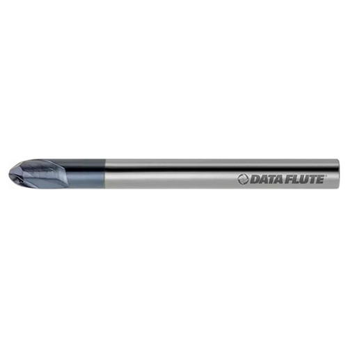 Data Flute 52235-85-D| DMBN20062C11 1/16" Diameter x 1/4" Shank x 1/16" LOC x 2-1/2" OAL Ball End Mill