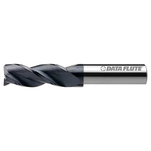 Data Flute 46345-70-D | SSST30375C4 3/8" Diameter x 3/8" Shank x 1/2" LOC x 2" OAL Corner Radius End Mill Data Flute 46345-70-D | SSST30375C4 3/8" Diameter x 3/8" Shank x 1/2" LOC x 2" OAL Corner Radius End Mill