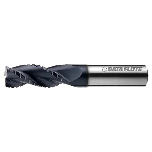 Data Flute 46489-70-D | SSSTC30750C4 3/4" Diameter x 3/4" Shank x 1" LOC x 4" OAL Corner Radius End Mill Data Flute 46489-70-D | SSSTC30750C4 3/4" Diameter x 3/4" Shank x 1" LOC x 4" OAL Corner Radius End Mill