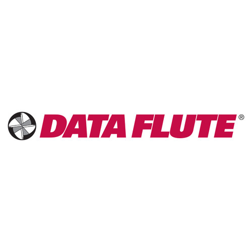 Data Flute 36972-00-D| TTRNM308M-.3 3/4" Diameter x 3/4" Shank x 1" LOC x 6" OAL Uncoated Corner Radius End Mill