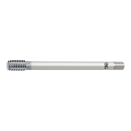 OSG 1625512427 | EXOPRO UNC #12 - 24 Thread Size x 0.220" Shank x 0.522" Length x 5.906" OAL Modified Bottom (2.5P) Chamfer H7 V Coated HSS-CO 16255 Thread Forming Tap