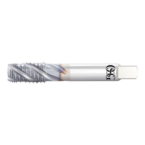 OSG 1658502008 | A BRAND 1/4" - 19 Thread Size x 0.563" Shank x 0.748" Thread Length x 3.937" OAL BSPT 3 Flute Right Hand V Coated HSSE 16585 Standard Pipe Tap