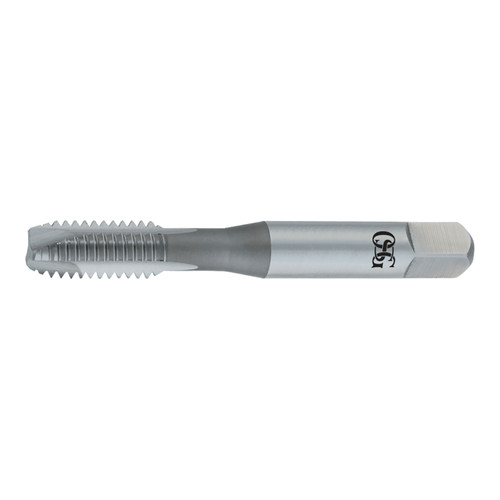 OSG 16728 | M M8.00x1.25mm Thread Size x 6.20mm Shank x 22.00mm Length x 7.00mm OAL Plug (5P) Chamfer OH2 3 Flute Steam Oxide Coated HSSE 122 Spiral Point Tap