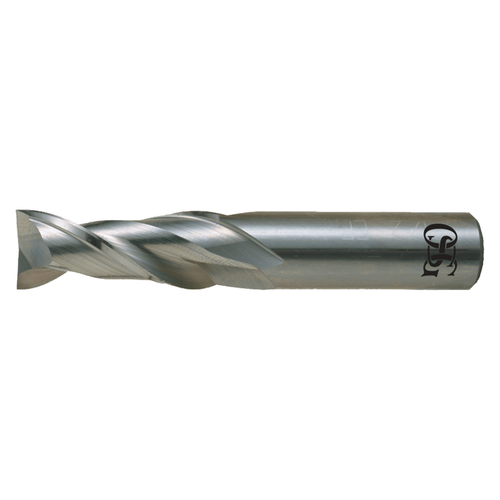 OSG 20223400 | EXOCARB 0.375" Diameter x 0.375" Shank x 1.000" LOC x 0.020" Radius x 2.500" OAL x 30 Degree Helix Angle 2 Flute BRIGHT Coated Carbide Square End Mill OSG 20223400 | EXOCARB 0.375" Diameter x 0.375" Shank x 1.000" LOC x 0.020" Radius x 2.500" OAL x 30 Degree Helix Angle 2 Flute BRIGHT Coated Carbide Square End Mill