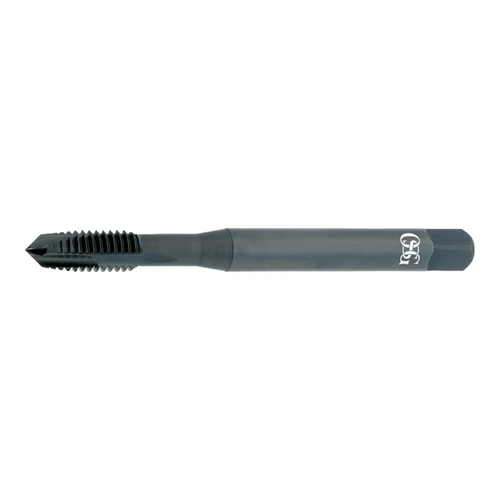 OSG 2592301 | HY-PRO M12 x 1.75mm Thread Size x 9.32mm Shank x 21.00mm Thread Length x 6H Class of FitM Plug (4P) Chamfer Type 3 Flute Steam Oxide Coated HSSE 259 Spiral Point Tap