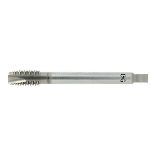 OSG 3370001083 | EXOPRO UNC 1" - 8 Thread Size x 0.800" Shank x 1.500" Length x 6.299" OAL Plug (5P) Chamfer H3 4 Flute HR Coated VC-10 337NI Spiral Point Tap