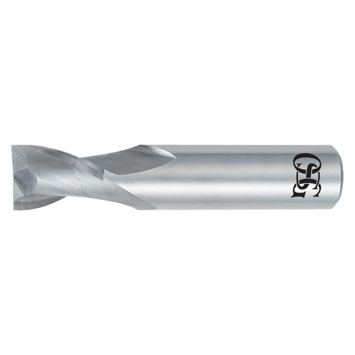 OSG 412-0938-BN | 0.094" Diameter x 0.125" Shank x 0.188" LOC x 0.047" Radius x 1.500" OAL x 30 Degree Helix Angle 2 Flute BRIGHT Coated Carbide Ball Nose End Mill