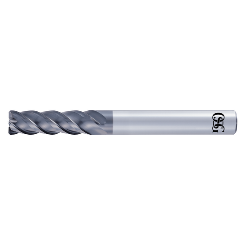 OSG 82711221 | A Brand 0.250" Diameter x 0.250" Shank x 1.000" LOC x 0.015" Radius x 2.750" OAL x 42-44 Degree Helix Angle 4 Flute DUARISE Coated Carbide Corner Radius End Mill OSG 82711221 | A Brand 0.250" Diameter x 0.250" Shank x 1.000" LOC x 0.015" Radius x 2.750" OAL x 42-44 Degree Helix Angle 4 Flute DUARISE Coated Carbide Corner Radius End Mill